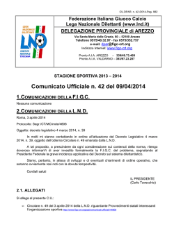 del 9 aprile 2014