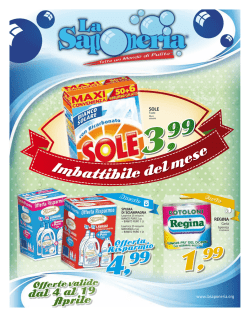 Imbattibile del mese