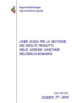 Linee Guida per la Gestione dei Rifiuti Prodotti nelle Aziende