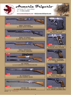 Armeria Frigerio - C.A.F.F. Editrice