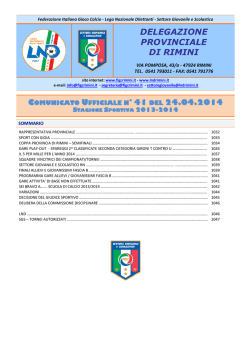 CU 41... - F.I.G.C. Rimini