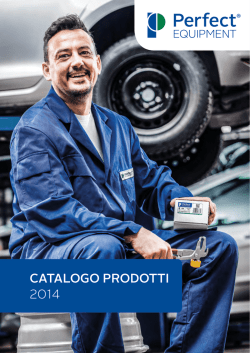 CATALOGO PRODOTTI 2014