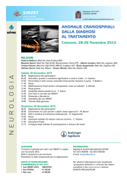 Programma scientifico