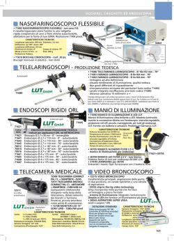 NASOFARINGOSCOPIO FLESSIBILE ENDOSCOPI RIGIDI ORL