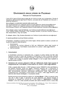 09 luglio 2014 con allegati