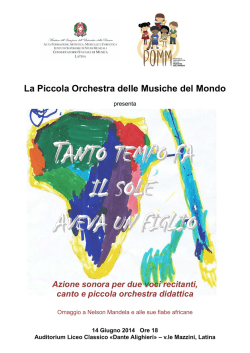 Con il Patrocinio di