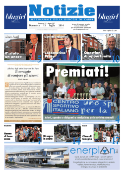 N. 27 del 13 luglio 2014