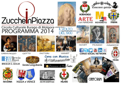 Presentazione standard di PowerPoint - ZUCCHE in PIAZZA