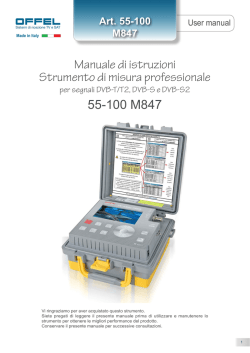 Manuale di istruzioni Strumento di misura professionale 55