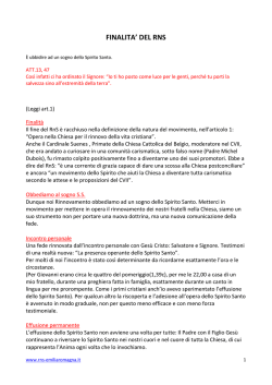 Ines Donatiello-finalit&agrave; RNS