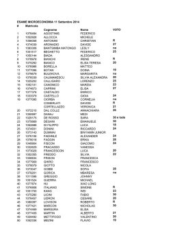 ESAME MICROECONOMIA 11092014
