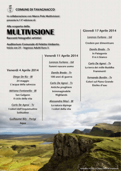 MULTIVISIONE - Circolo Fotografico Palmarino