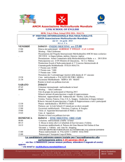 programma meeting 2015