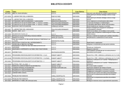 Catalogo Docenti - Scuola Primaria Collodi