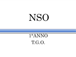 1&deg;ANNO T.G.O. - Nuova Scuola di Osteopatia Treviso