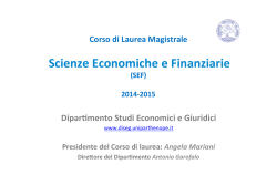 presentazione SEF 2014-2015- NEW rev 2