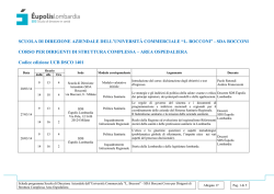Calendario UCB DSCO 1401