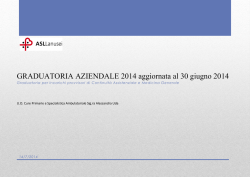 Graduatoria aziendale 2014[file]