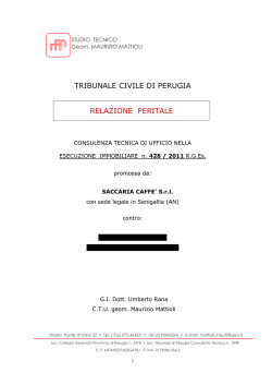 Perizia - Vendite Giudiziali