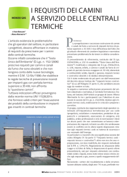 i requisiti dei camini a servizio delle centrali termiche
