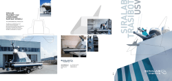 SIRALAB TRASIBOT USV (UNMANNED SURFACE VESSEL)