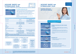 scheda tecnica di ACUVUE &reg; Oasys - Home | Johnson and Johnson
