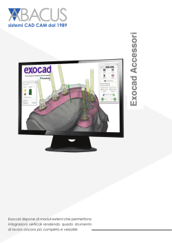Exocad Accessori - Abacus Cad Cam Dentale