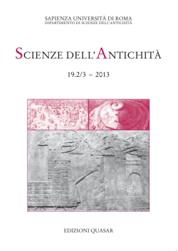 Indice volume 19.2-3 - Università di Roma