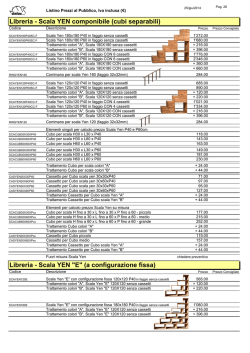 Libreria - Scala YEN componibile (cubi separabili) Libreria