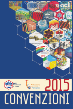 Scarica il LIBRETTO DELLE CONVENZIONI nazionali