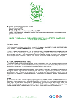 invito csit - Dino Bucchi