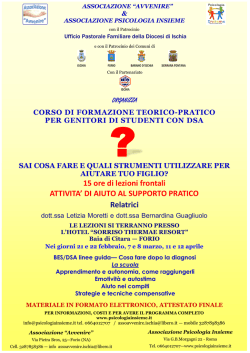 Bando genitori - Liceo Statale "Ischia"