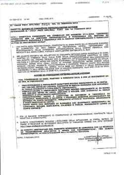 avviso allerta meteo Prefettura 04.02.2015
