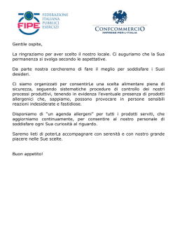 Gentile ospite, La ringraziamo per aver scelto il nostro locale. Ci