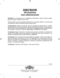Decron istruzione - Laboratorio Deca