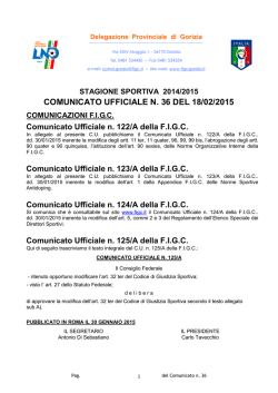 Il comunicato LND