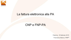 FatturaPA Ciclo Passivo FNP-PA