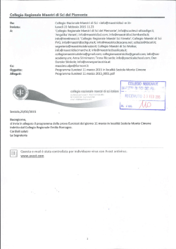 prova eurotest sestola - monte cimone (mo) 11 marzo 2015