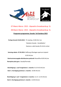 07 Maerz-Marzo 2015 - Alpeadria Snowboardcup