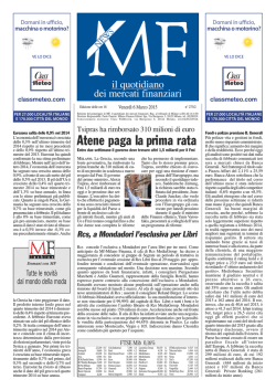 Scarica PDF - Italia Oggi
