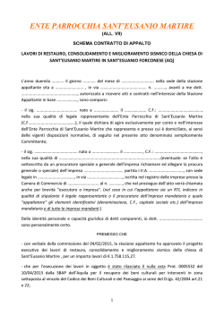 ENTE PARROCCHIA SANT`EUSANIO MARTIRE