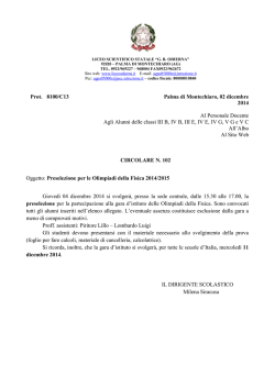 Circolare n. 102 - Liceoodierna.it