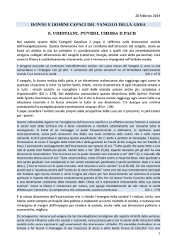 cristiani, chiesa, poveri e pace