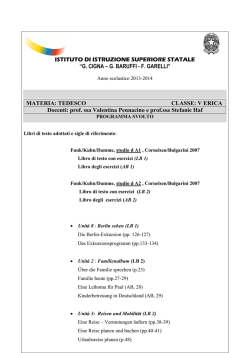 Tedesco - Istituto Cigna - Baruffi