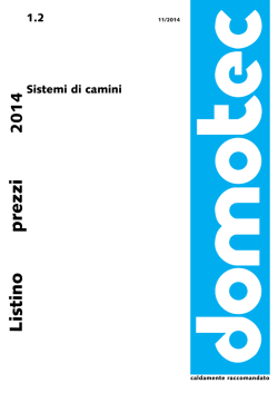 1.2 Listini prezzi «sistemi di camini