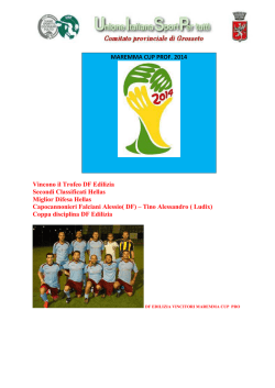 maremma cup calcio 8 grosseto