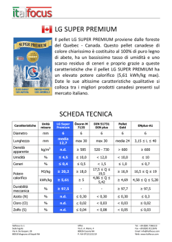Scarica la scheda