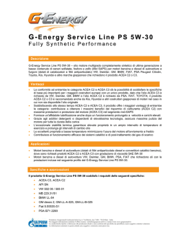 G-Profi MSI 10W-40 - Gazpromneft Lubricants Italia SpA