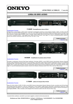 LINEA HI-END AUDIO
