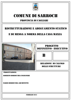TARGHETTA B CALCOLO